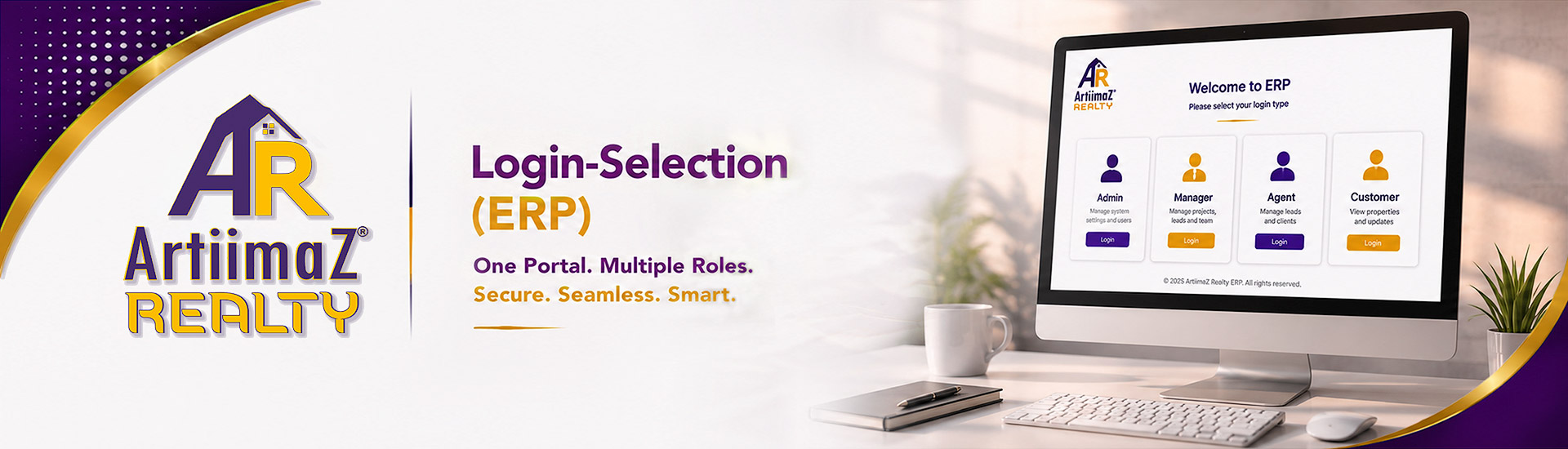 Login Selection - ArtiimaZ Realty